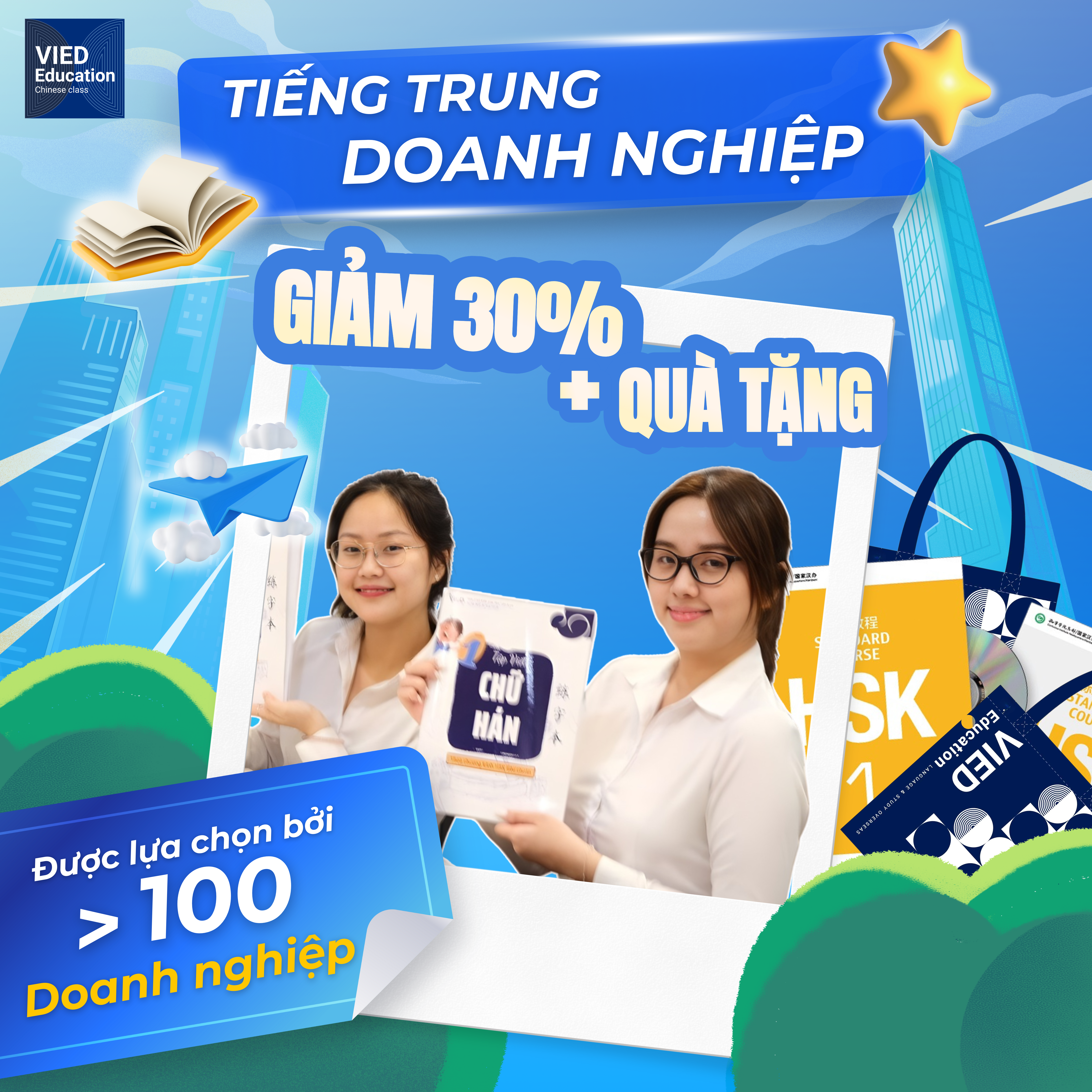 KHÓA HỌC "TIẾNG TRUNG GIAO TIẾP - CƠ BẢN CHO DOANH NGHIỆP" TẠI VIED EDUCATION 1 12df53fea8b3adfa6c2ec456dd22e204