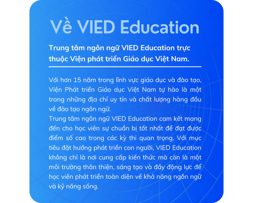 Khoá học Chinh phục IELTS 2 Khoá học Chinh phục IELTS